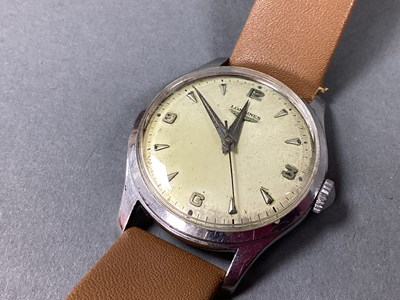 Lot 259 - Longines; A Vintage Gent's Wristwatch, the...