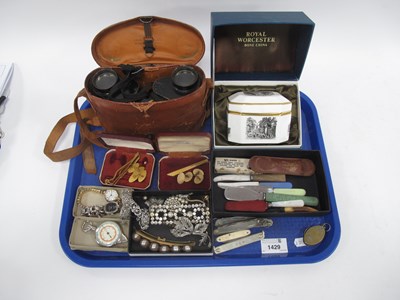 Lot 1429 - Collectables, to include cased USA Crown...