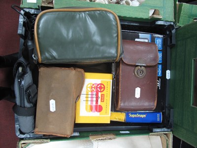 Lot 1109 - Mixed Cameras, including leather-cased Coronet...