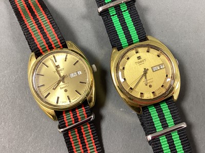 Lot 224 - Tissot; Two Gold Plated Cased Sea Star...