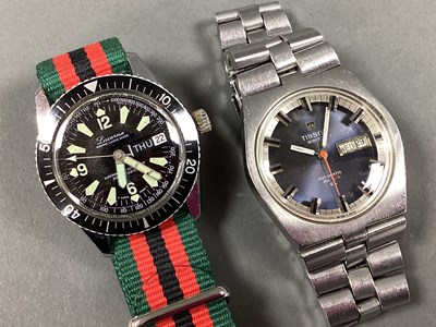Lot 222 - Lucerne; Marine Luxus Diver Gent's Wristwatch,...
