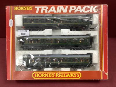 Lot 839 - A Boxed Hornby 'OO' Gauge Three-Car Class 110...