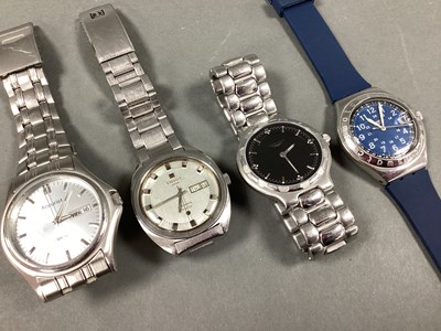 Lot 234 - A Collection of Assorted Gent's Wristwatches,...