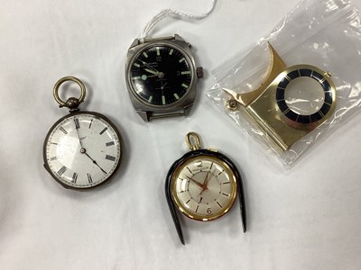 Lot 268 - Jaeger Le Coultre Minature Travel Clock,...