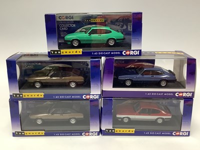 Lot 723 - Five Corgi Vanguards 1:43rd scale diecast...