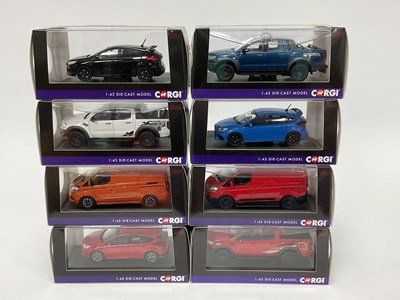 Lot 681 - Eight Corgi Vanguards 1:43rd scale diecast...