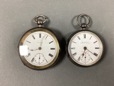 Lot 273 - Waltham; A Hallmarked Silver Cased Openface...