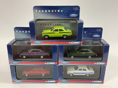 Lot 783 - Five Corgi Vanguards 1:43rd scale diecast...