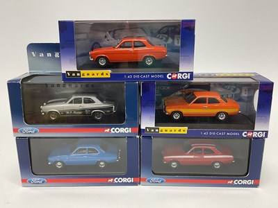 Lot 683 - Five Corgi Vanguards 1:43rd scale diecast...
