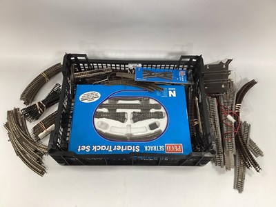 Lot 459 - A quantity of N gauge track by Peco,...