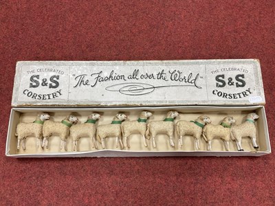 Lot 951 - A Flock of Nine 1st Half XX Century Toy...
