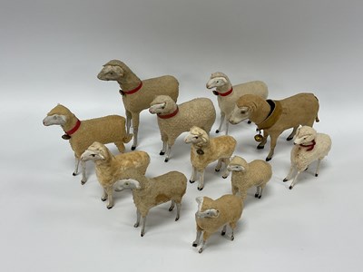 Lot 941 - A Flock of Eleven 1st Half XX Century Toy...
