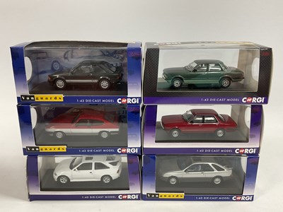 Lot 607 - Six Corgi Vanguards diecast model cars. All...