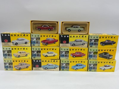 Lot 611 - Twelve Corgi Vanguards 1:43rd scale diecast...