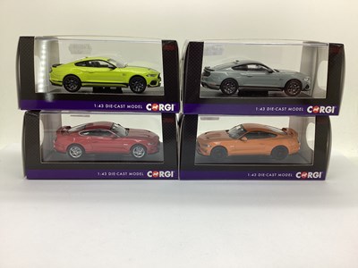 Lot 928 - Four Corgi Vanguards 1:43rd scale diecast...
