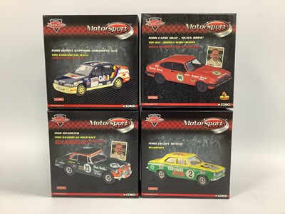 Lot 643 - Four Corgi 1:43rd scale diecast model...