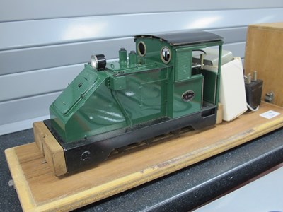 Lot 338 - A "O" Gauge/7mm Model of a Kerr Stuart 0-4-0...