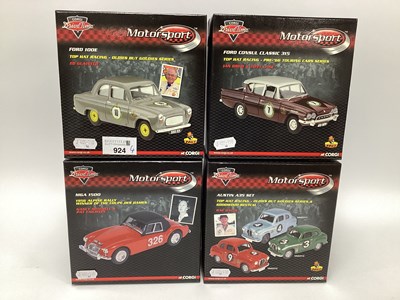 Lot 924 - Six Corgi 1:43rd scale diecast model...