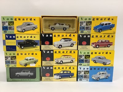 Lot 670 - Eleven Lledo, Corgi Vanguards 1:43rd scale...