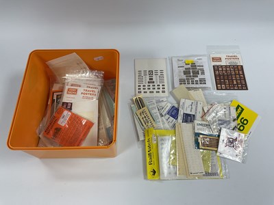 Lot 780 - A quantity of mainly 4mm scale transfers,...