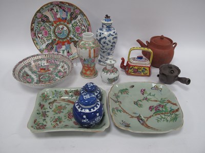 Lot 1316 - Chinese Ceramic Collection, including two XIX...