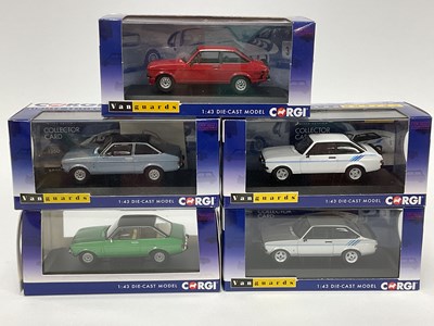 Lot 558 - Five Corgi Vanguards 1:43rd scale diecast...