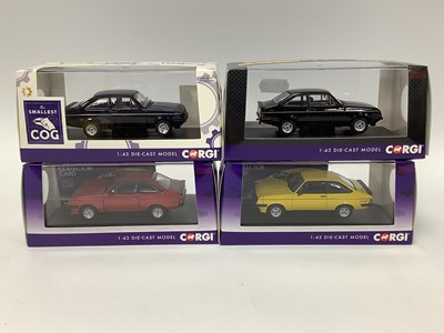 Lot 810 - Four Corgi Vanguards 1:43rd scale diecast...
