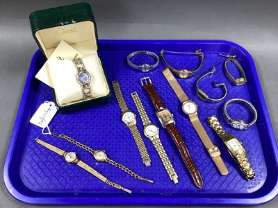 Lot 230 - A Collection of Assorted Ladies Wristwatches,...