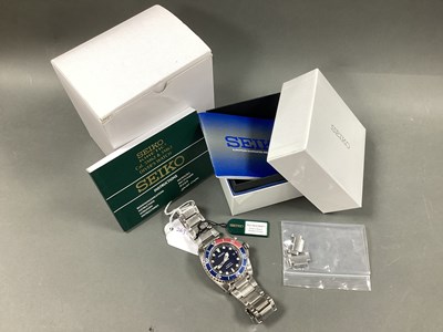 Lot 241 - Seiko Kinetic Scuba Divers 200m 'Pepsi' Gent's...