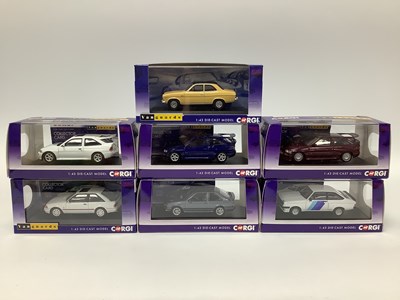 Lot 804 - Seven Corgi Vanguards 1:43rd scale diecast...