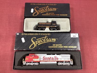 Lot 893 - Two Spectrum 'HO' Gauge U.S.A. Outline Diesel...