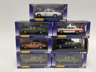 Lot 686 - Seven Corgi Vanguards 1:43rd scale diecast...
