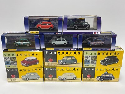 Lot 700 - Eleven Corgi, Lledo Vanguards 1:43rd Scale...
