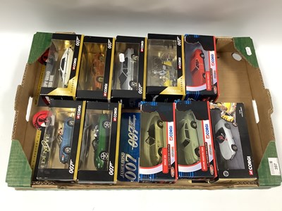 Lot 397 - Ten modern Corgi diecast model James Bond 007...