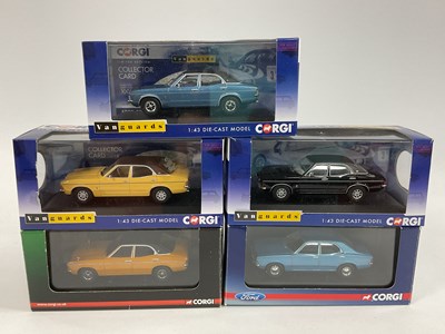 Lot 787 - Five Corgi Vanguards 1:43rd scale diecast...