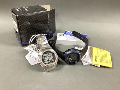 Lot 246 - Casio; WR50M World Time Gent's Wristwatch,...