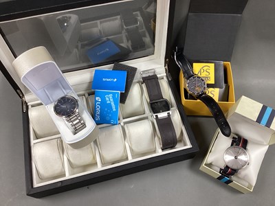 Lot 206 - Four Modern Gent's Wristwatches, including...