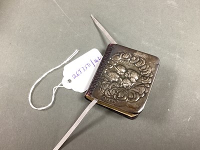 Lot 14 - An Edwardian Hallmarked Silver Mounted...