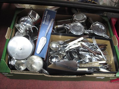 Lot 1124 - Metalware, including large quantity of...