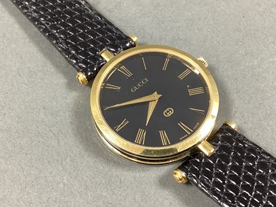 Lot 257 - Gucci; A 2000M Black Dial Gent's Wristwatch,...