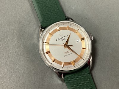 Lot 209 - Certina; A Modern DS-1 Powermatic 80 Automatic...