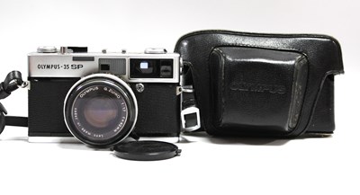 Lot 879 - Olympus-35 SP 35mm Rangefinder Film Camera...
