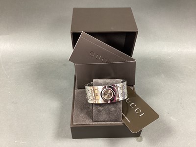 Lot 236 - Gucci; A Modern 112 Twirl Wristwatch, numbered...