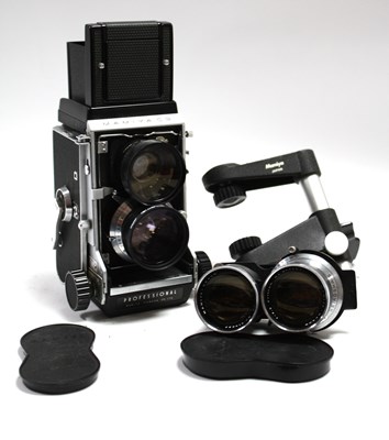 Lot 915 - Mamiya C3 Professional TLR Camera, with...