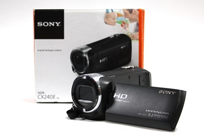 Lot 771 - Sony HDR-CX240E Digital HD Video Camera...