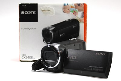 Lot 772 - Sony HDR-CX240E Digital HD Video Camera...