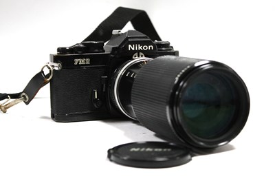 Lot 846 - Nikon FM2 35mm SRL Film Camera No.7134026 with...