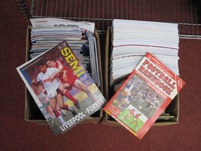 Lot 648 - Sheffield Wednesday Away Programmes 1980s and...