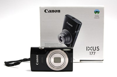 Lot 739 - Canon IXUS 177 20MP Digital Compact Camera,...