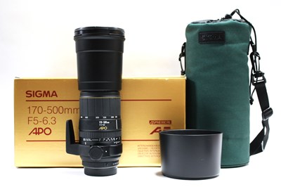 Lot 778 - Sigma APO 170-500mm f/5-6.3 Aspherical AF Zoom...